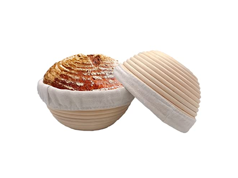 Französischer Weidenkorb Gärkorb Vietnam Rattan Gärkörbe für Sauerteig