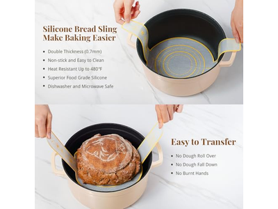Herzförmiger Gärkorb Körbe Brot Lame Multi-Form Gärkorb