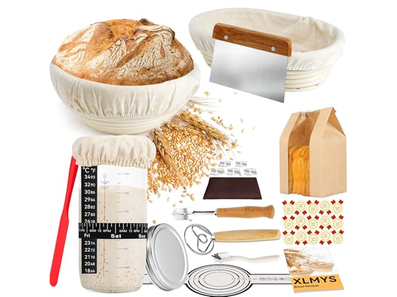 Beliebte Ovale Gärkörbe Brot Hohe Qualität Gärkorb-Set