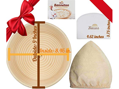 Ofenfeste und Mikrowellenfeste Gärkörbe