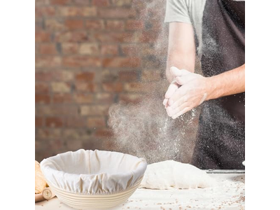 Kunststoffkörbe zum Gären des Teigs Sauerteig-Brotkorb Backen