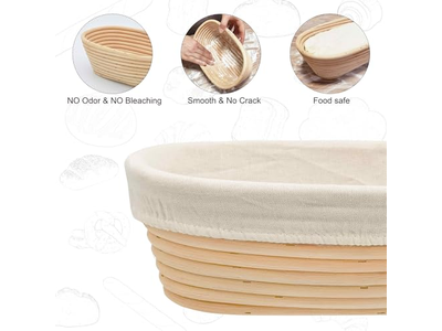 Gärkorb Set für Hobbybäcker Sauerteigbrot Großhandel Benneton