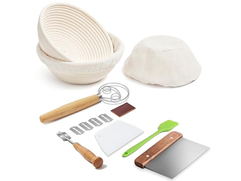 Rattan Gärkorb Brotform Teig Brotbackkörbe Premium Korb