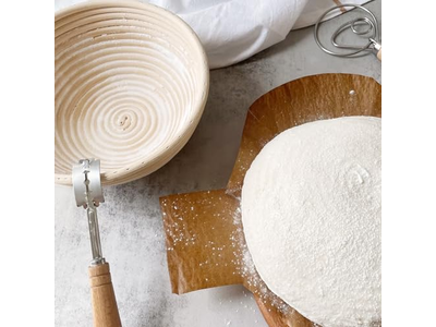 Rattan Gärkorb Brotform Teig Brotbackkörbe Premium Korb