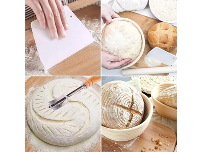 Rattan Gärkorb Brotform Teig Brotbackkörbe Premium Korb