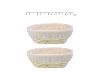 Rattan Brotkorb mit Kuppel Ostern Formen für Backen Gärung Rund und Oval