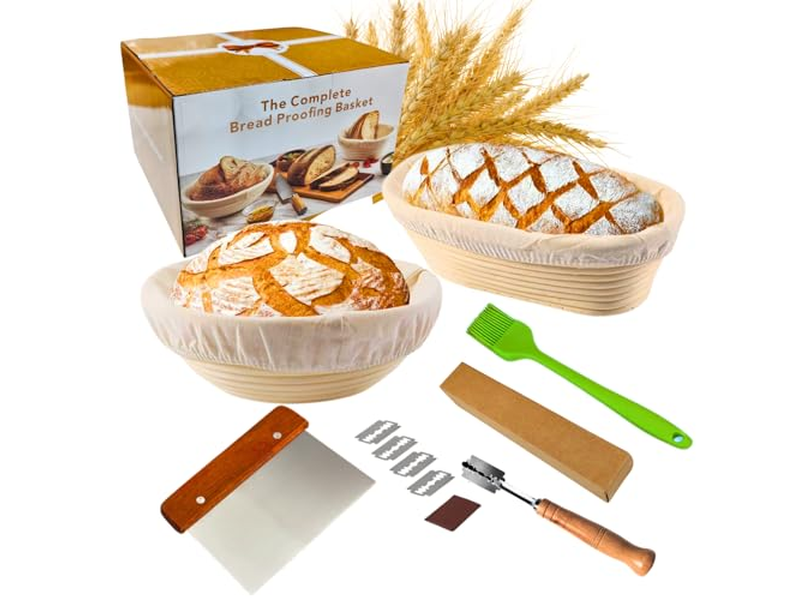 Rattan Brotkörbe Gärkorb Schale Korb Benetton 23cm