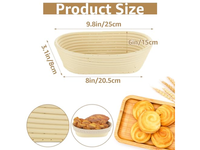 Restaurant Brotkörbe Gärkörbe Faux Korb Bäckerei Europäisches Backen