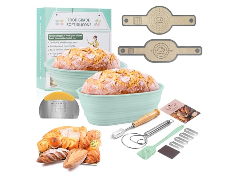 Ring-Gärkorb Brot-Gärkorb Verschiedene Designs mit einem Öko-15-Zoll-Kit