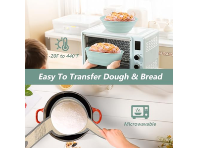 Ring-Gärkorb Brot-Gärkorb Verschiedene Designs mit einem Öko-15-Zoll-Kit