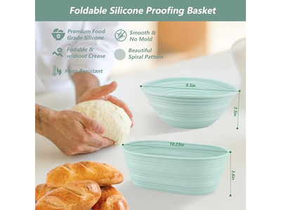 Ring-Gärkorb Brot-Gärkorb Verschiedene Designs mit einem Öko-15-Zoll-Kit