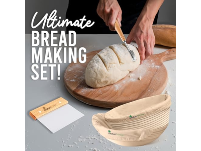 Aufgehender Brot-Gärkorb Bäckerei Für Und Lebensmitteltuch Liner 12 Zoll Rohr